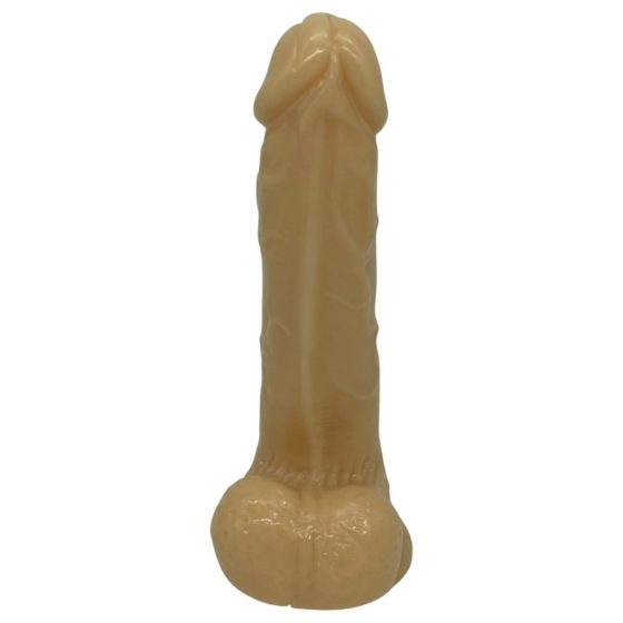 Desirel Titan - realistické dildo s varlaty (přírodní)