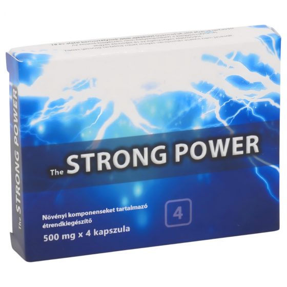 Strong Power Plus - doplněk stravy pro muže (4ks)