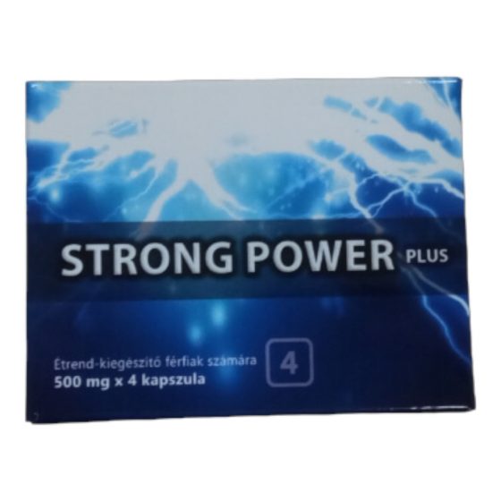 Strong Power Plus - doplněk stravy pro muže (4ks)