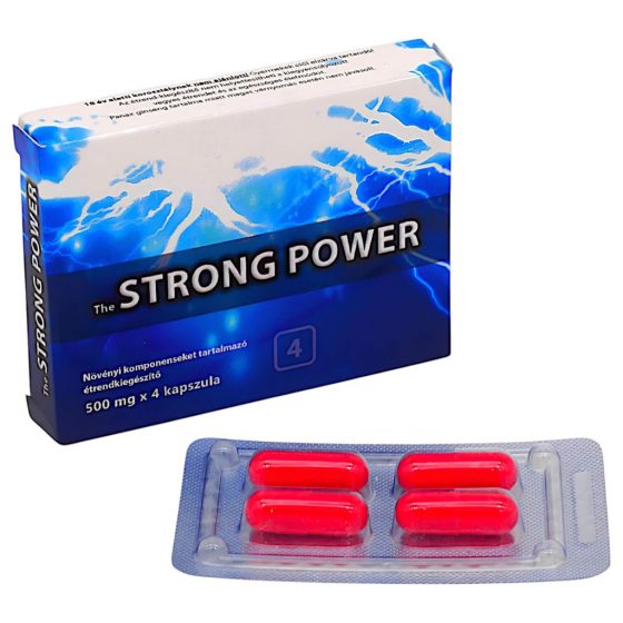 Strong Power Plus - doplněk stravy pro muže (4ks)