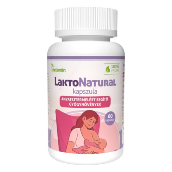 Netamin LaktoNatural - Doplněk stravy stimulující tvorbu mléka (60ks)
