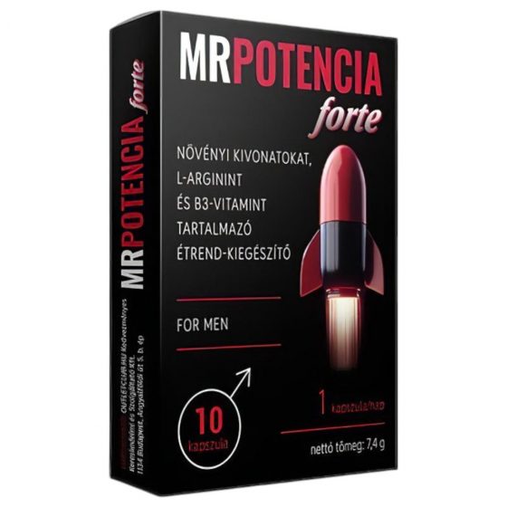 MrPotencia Forte - doplněk stravy v kapslích pro muže (10 ks)