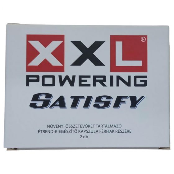 XXL powering Satisfy - silný výživový doplněk pro muže (2ks)