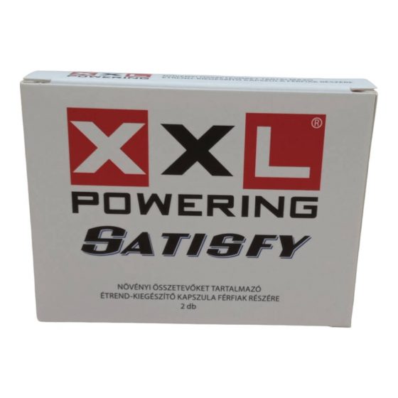 XXL powering Satisfy - silný výživový doplněk pro muže (2ks)