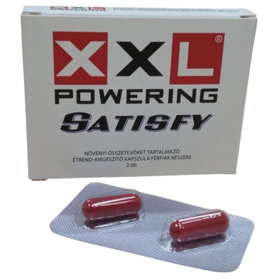 XXL powering Satisfy - silný výživový doplněk pro muže (2ks)