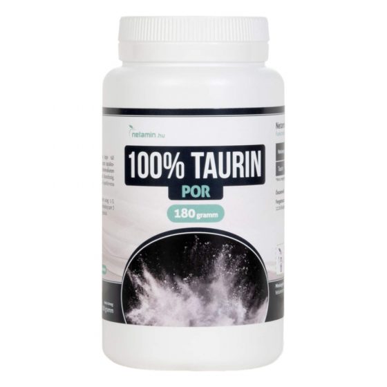 Netamin 100% taurin - doplněk stravy v prášku (180g)