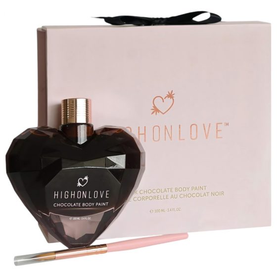 HIGHONLOVE - čokoládová barva na tělo (100 ml)