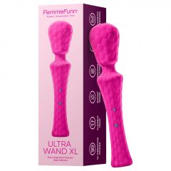   FemmeFunn Ultra Wand XL - prémiový bezdrátový masážní vibrátor (růžový)