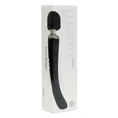   Love Magic Elegance Wand - dobíjecí masážní vibrátor (černý)