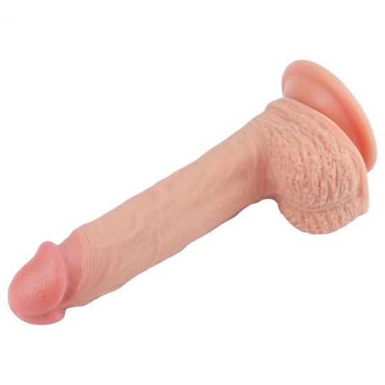 Lovetoy Nature Cock - připínací dildo - 21 cm (přírodní)