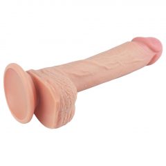   Lovetoy Nature Cock - připínací dildo - 21 cm (přírodní)