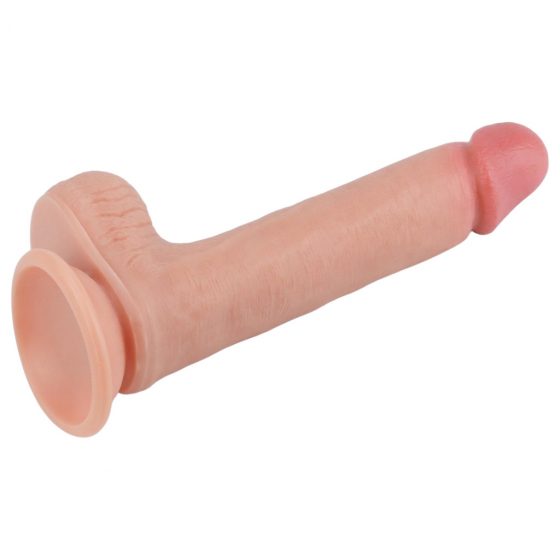 Lovetoy Nature Cock - dvouvrstvé realistické dildo - 20cm (přírodní)