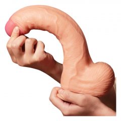   Lovetoy Přírodní Penis - Dvouvrstvý Realistický Dildo - 28cm (přírodní)