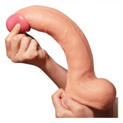   Lovetoy Přírodní Penis - dvouvrstvé realistické dildo - 30cm (přírodní)