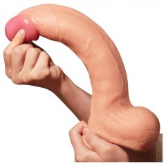   Lovetoy Přírodní Penis - dvouvrstvé realistické dildo - 30cm (přírodní)