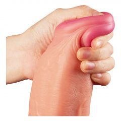   Lovetoy Přírodní Penis - dvouvrstvé realistické dildo - 30cm (přírodní)