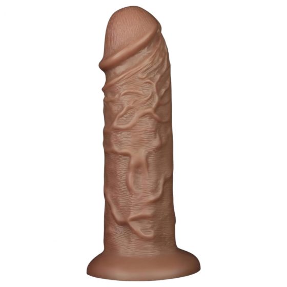 Lovetoy Chubby - dildo s jetelovitou nohou - 25 cm (přírodní)