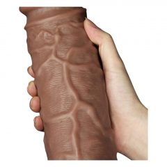   Lovetoy Chubby - dildo s jetelovitou nohou - 25 cm (přírodní)