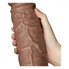   Lovetoy Chubby - dildo s jetelovitou nohou - 25 cm (přírodní)