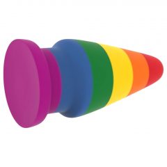 Lovetoy Prider - Anální dildo - 15 cm (duhové)