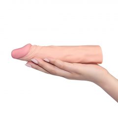   Lovetoy Pleasure X-tender - Pláštěnka na penis - 19 cm (přírodní)