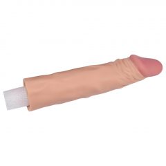   Lovetoy Pleasure X-tender - Pláštěnka na penis - 19 cm (přírodní)