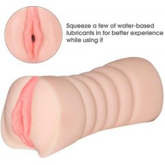   Tracys Dog Pocket - realistický masturbátor umělá vagína a ústa (tělová barva)