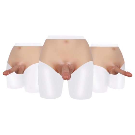 Dreamstoys připojitelný realistický umělý penis (přírodní)