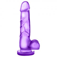   bjours Sweet N Hard 4 - Testikulární dildo s nožičkami (fialové)