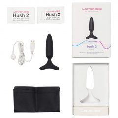   LOVENSE Hush 2 XS - dobíjecí malý anální vibrátor (25 mm) - černý