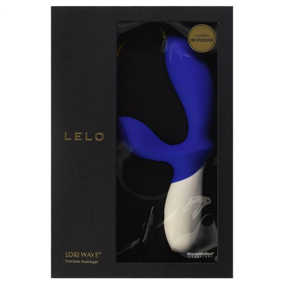 LELO Loki Wave - vodotěsný vibrátor na prostatu (modrý)