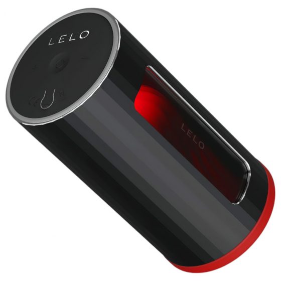 LELO F1s V2 - Inteligentní dobíjecí interaktivní masturbátor (černo-červený)