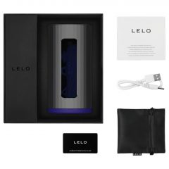   LELO F1s V2 - interaktivní masturbátor Soundwave (černo-modrý)