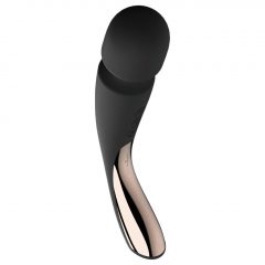   LELO Smart Wand 2 - střední - dobíjecí masážní vibrátor (černý)