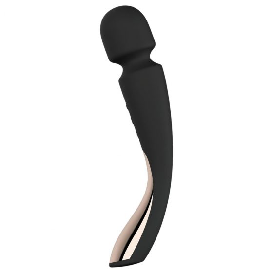 LELO Smart Wand 2 - střední - dobíjecí masážní vibrátor (černý)