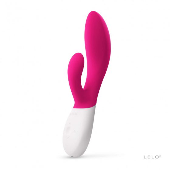 LELO Ina Wave 2 - dobíjecí, vodotěsný vibrátor (třešeň)