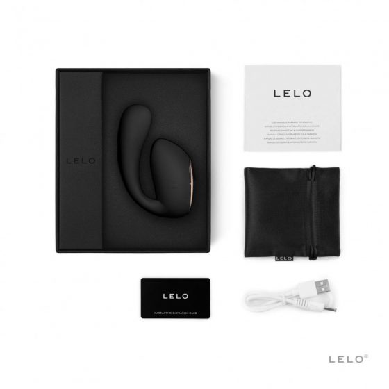 LELO Ida Wave - chytrý dobíjecí vibrátor (černý)