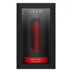   LELO F1s V3 XL - interaktivní masturbátor (černo-červený)