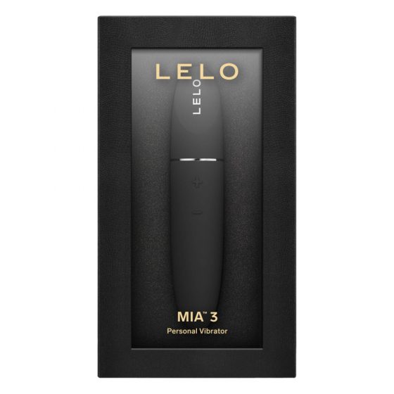 LELO Mia 3 - cestovní rtěnkový vibrátor (černý)