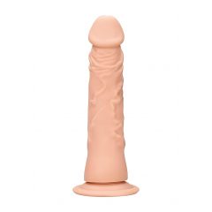 RealRock Dong 7 - realistické dildo (17 cm) - přírodní