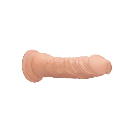 RealRock Dong 7 - realistické dildo (17 cm) - přírodní