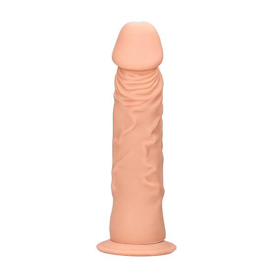 RealRock Dong 9 - realistické dildo (23 cm) - přírodní