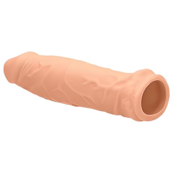 RealRock Penis Sleeve 6 - návlek na penis (17cm) - přírodní barva