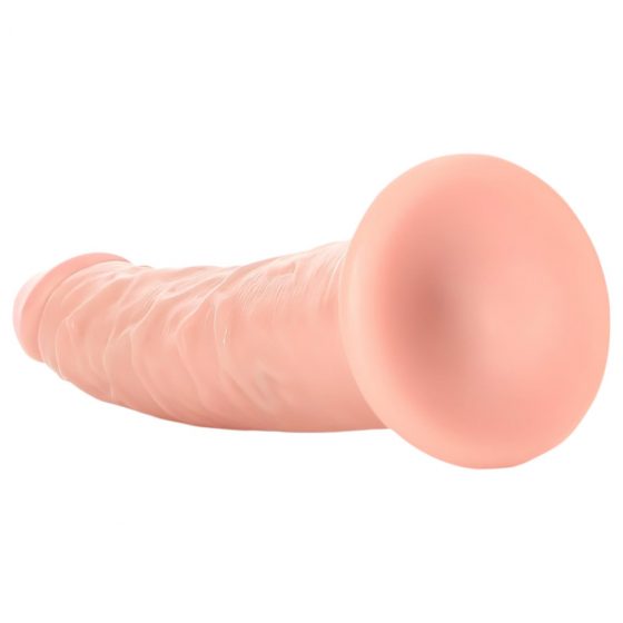 RealRock Slim - připínací, realistické dildo - 15,5 cm (přírodní)