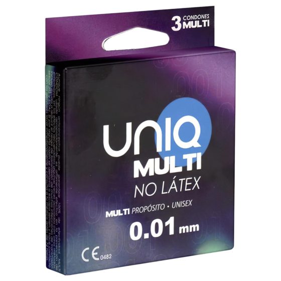 Uniq - latexový kondom bez latexu (3 ks)