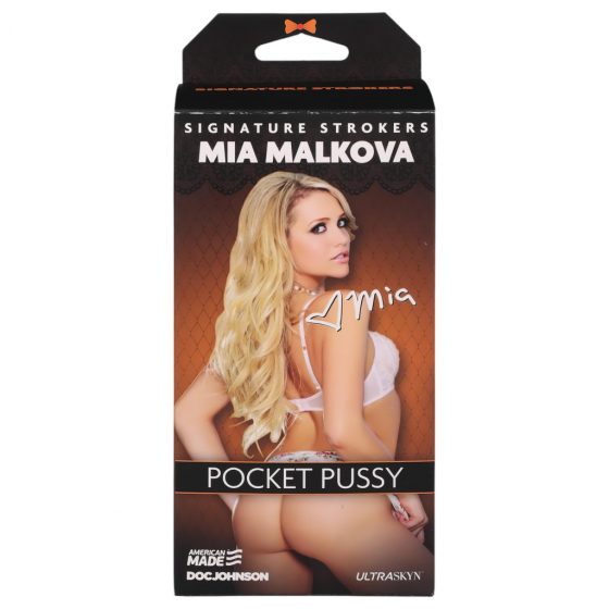 Doc Johnson Mia Malkova - realistická Ultraskyn vagína (přírodní)