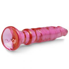   Crystal Jellies - Anální dildo pro začátečníky (růžové)