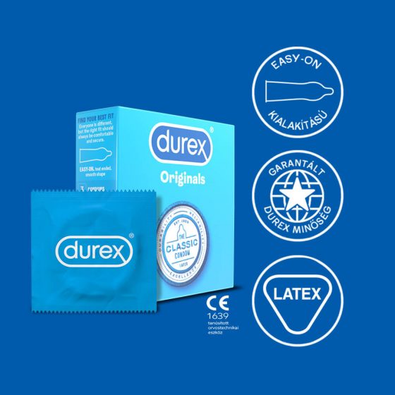 Durex Classic - kondomy (3ks)