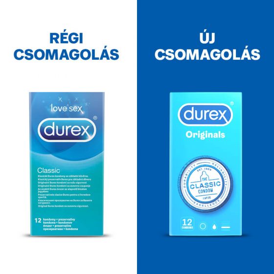 Durex klasické kondomy (12 ks)