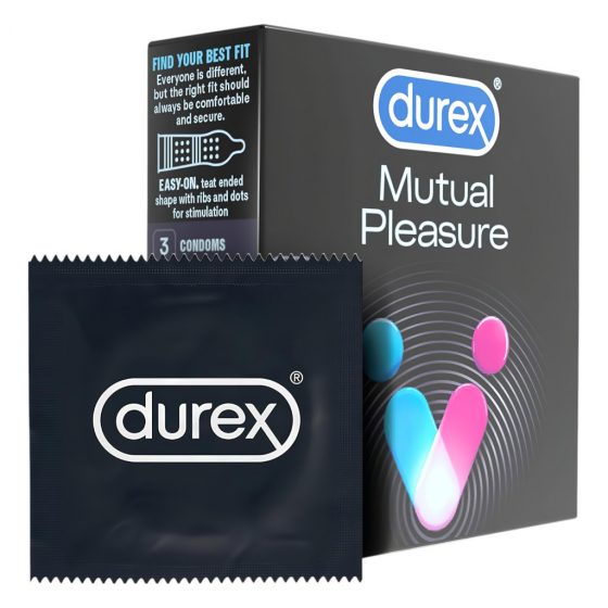 Durex Mutual Pleasure - kondom (3 ks)